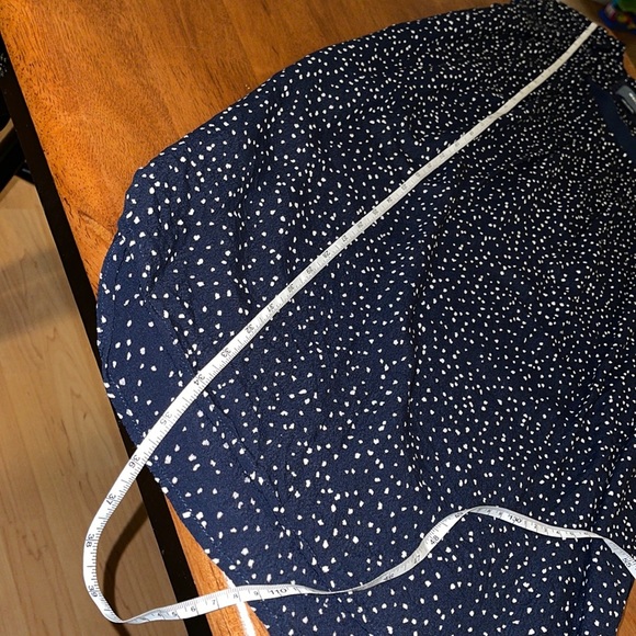 Anthropologie Maeve Navy Dress w/ White Dots - Picture 6 of 6